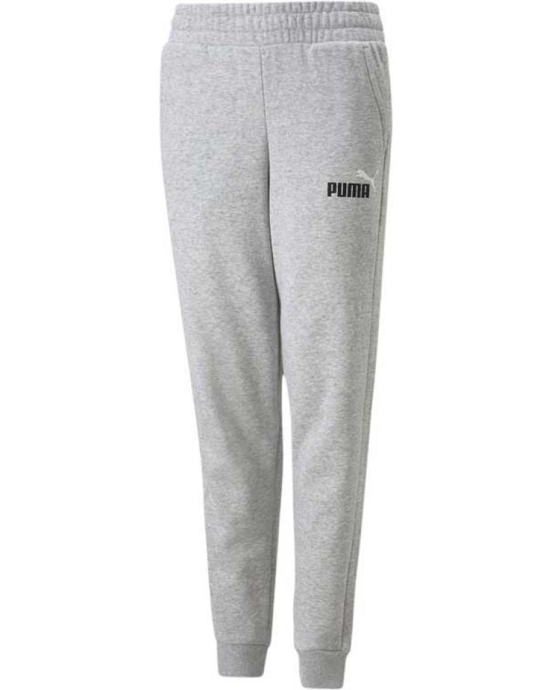 PANTALONE DELLA TUTA PUMA ESS LOGO PER RAGAZZO - GRIGIO 586988-04 GRIS