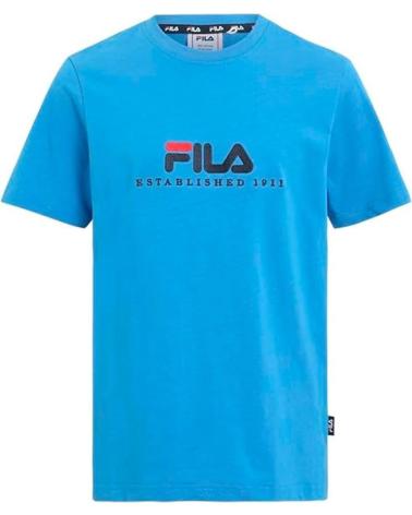 T-SHIRT FILA LOHBERG FAT0626 BLU PER RAGAZZO AZUL