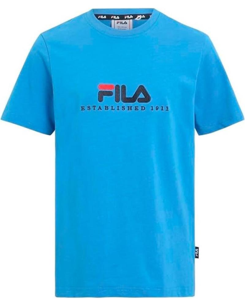 CAMISETA FILA LOHBERG FAT0626 AZUL PARA NIÑO AZUL