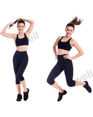 LEGGING CAPRI HAPPY DANCE 2385 NOIR NEGRO