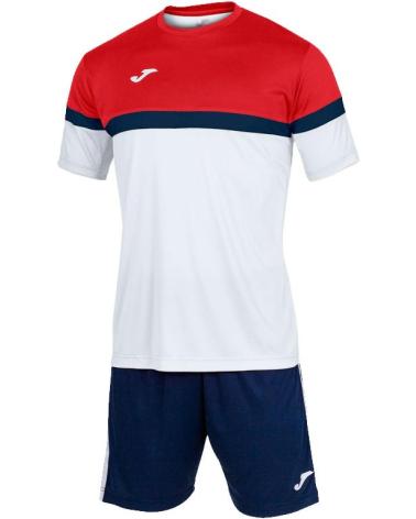 JOMA SET DANUBIO 102857 ROT WEISS TRAININGSANZUG BLANCO