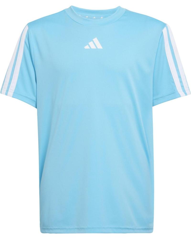 ADIDAS T-SHIRT MANGA CURTA J TR-ES 3S TEE AZUL UNISSEXO - JJ1036 AZUL