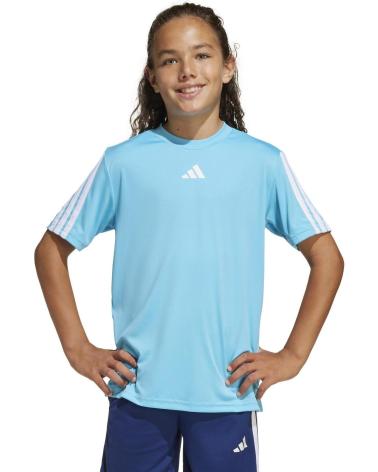 ADIDAS T-SHIRT MANGA CURTA J TR-ES 3S TEE AZUL UNISSEXO - JJ1036 AZUL