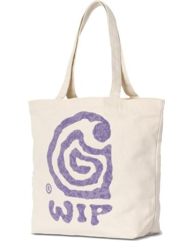 BORSA TOTE CARHARTT WIP CANVAS GRAPHIC STAMPA HELIX NATURALE NAN
