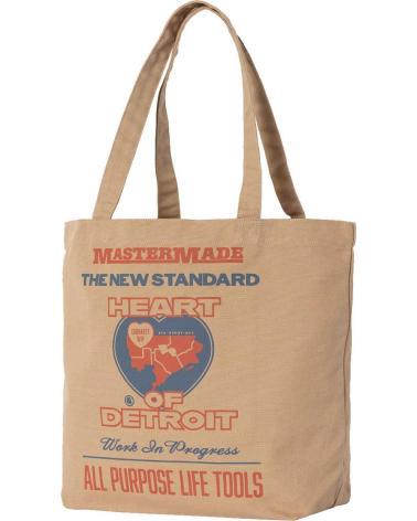 BORSA TOTE CARHARTT WIP CANVAS GRAPHIC STAMPA ARCAN MARRONE DUSTY HAMILTON NAN