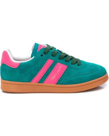 TEDDY SMITH 120007 GREEN-PINK SNEAKERS VERDE