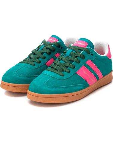 TEDDY SMITH 120007 GREEN-PINK SNEAKERS VERDE
