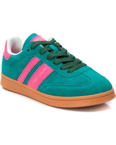TEDDY SMITH 120007 GREEN-PINK SNEAKERS VERDE