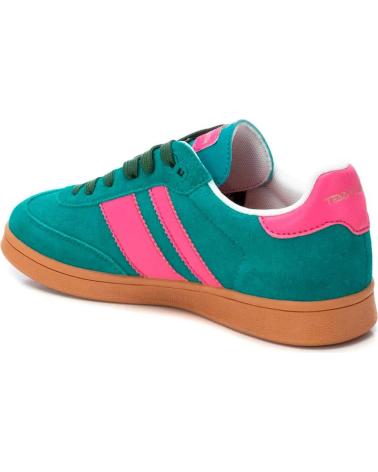 TEDDY SMITH 120007 GREEN-PINK SNEAKERS VERDE
