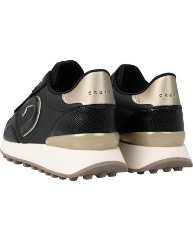 SNEAKERS CRUYFF PARK RUNNER SOFT LEATHER-LIZZARD CCW253852 NERE NEGRO