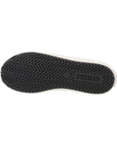 GEOX J KALISPERA GIRL I C9017 - GRAUER SNEAKER-STIEFELETTE MIT STERNEN C9017