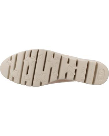 SANDALI MULES WONDERS C33152 IN PELLE ROSA CIPRIA CON ZEPPA FLESSIBILE PALO