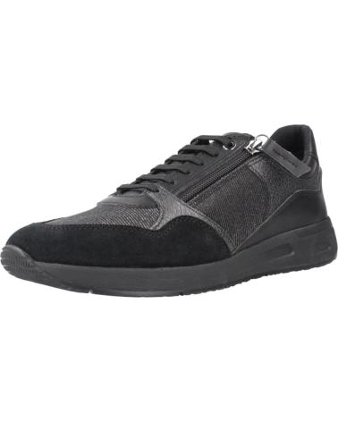 GEOX ZAPATILLAS MUJER MODELO D BULMYA COLOR NEGRO C9999