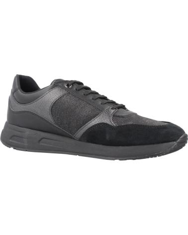 GEOX ZAPATILLAS MUJER MODELO D BULMYA COLOR NEGRO C9999