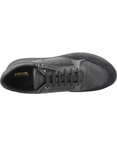 GEOX ZAPATILLAS MUJER MODELO D BULMYA COLOR NEGRO C9999