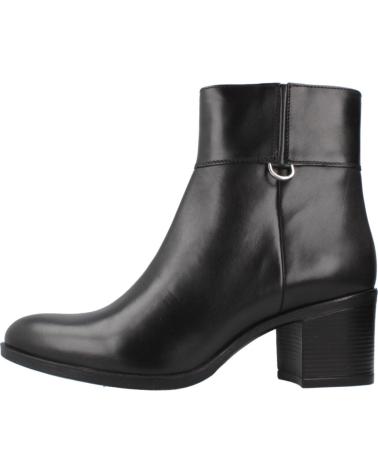 STIVALETTI GEOX D NEW ASHEEL C9999 PELLE NERA C9999