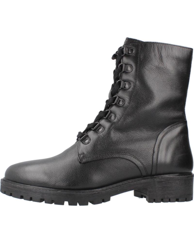 BOTTES GEOX D HOARA C9999 CUIR NOIR C9999
