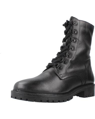 BOTTES GEOX D HOARA C9999 CUIR NOIR C9999