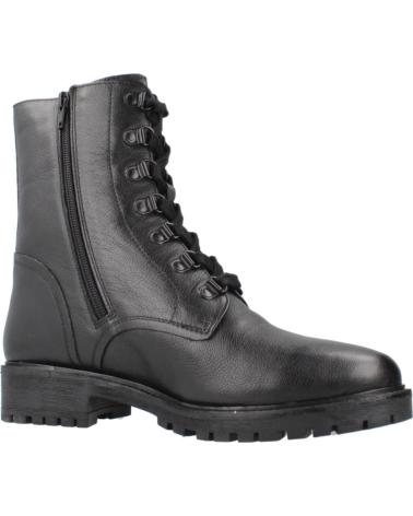 BOTTES GEOX D HOARA C9999 CUIR NOIR C9999