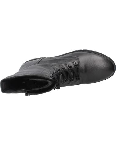 BOTTES GEOX D HOARA C9999 CUIR NOIR C9999