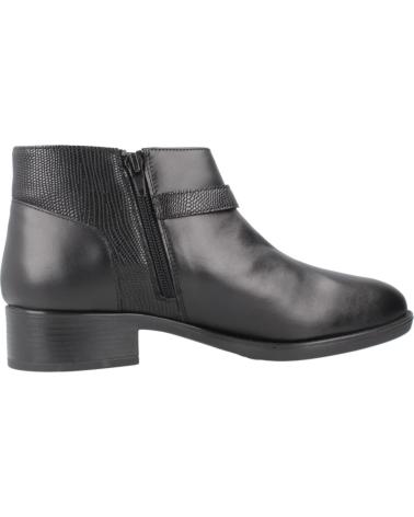 BOTTINE EN CUIR GEOX D FELICITY NOIR C9999 C9999