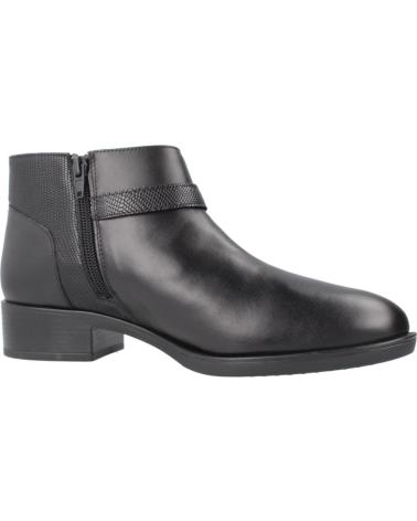 BOTTINE EN CUIR GEOX D FELICITY NOIR C9999 C9999