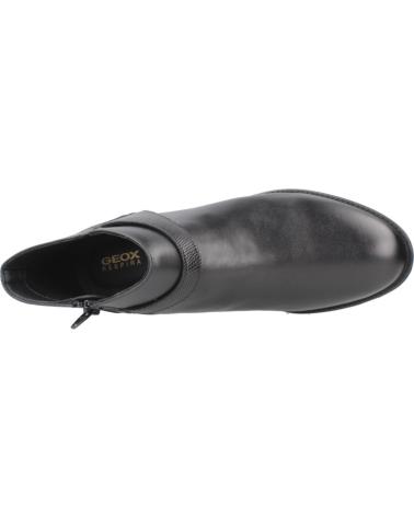 BOTTINE EN CUIR GEOX D FELICITY NOIR C9999 C9999