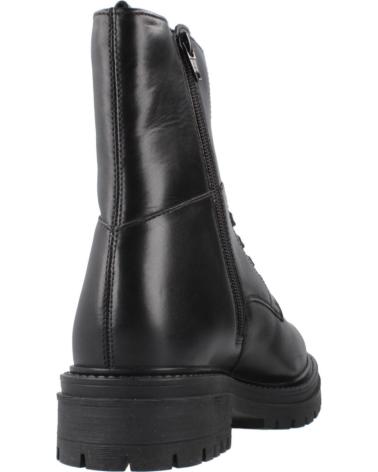 BOTTINE EN CUIR GEOX D IRIDEA NOIR C9999 C9999