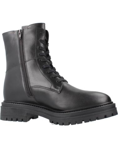 BOTTINE EN CUIR GEOX D IRIDEA NOIR C9999 C9999