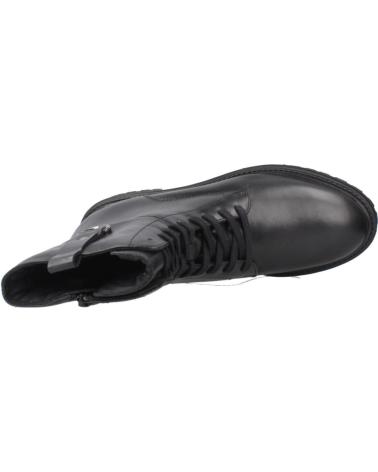 BOTTINE EN CUIR GEOX D IRIDEA NOIR C9999 C9999