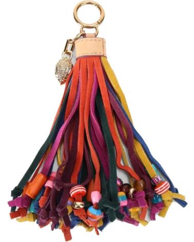 KURT GEIGER LONDON QUASTEN-SCHLÜSSELANHÄNGER TASSEL BEADS CHARM MEHRFARBIG OPNMSC OPNMSC