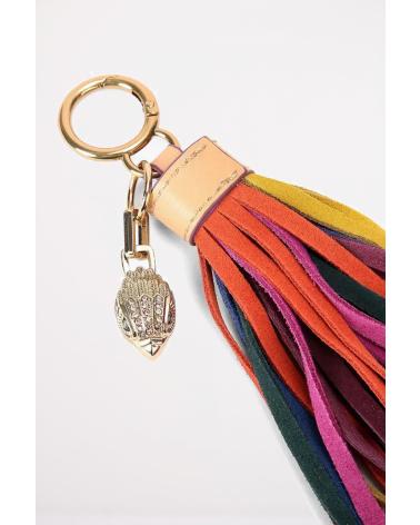 KURT GEIGER LONDON QUASTEN-SCHLÜSSELANHÄNGER TASSEL BEADS CHARM MEHRFARBIG OPNMSC OPNMSC