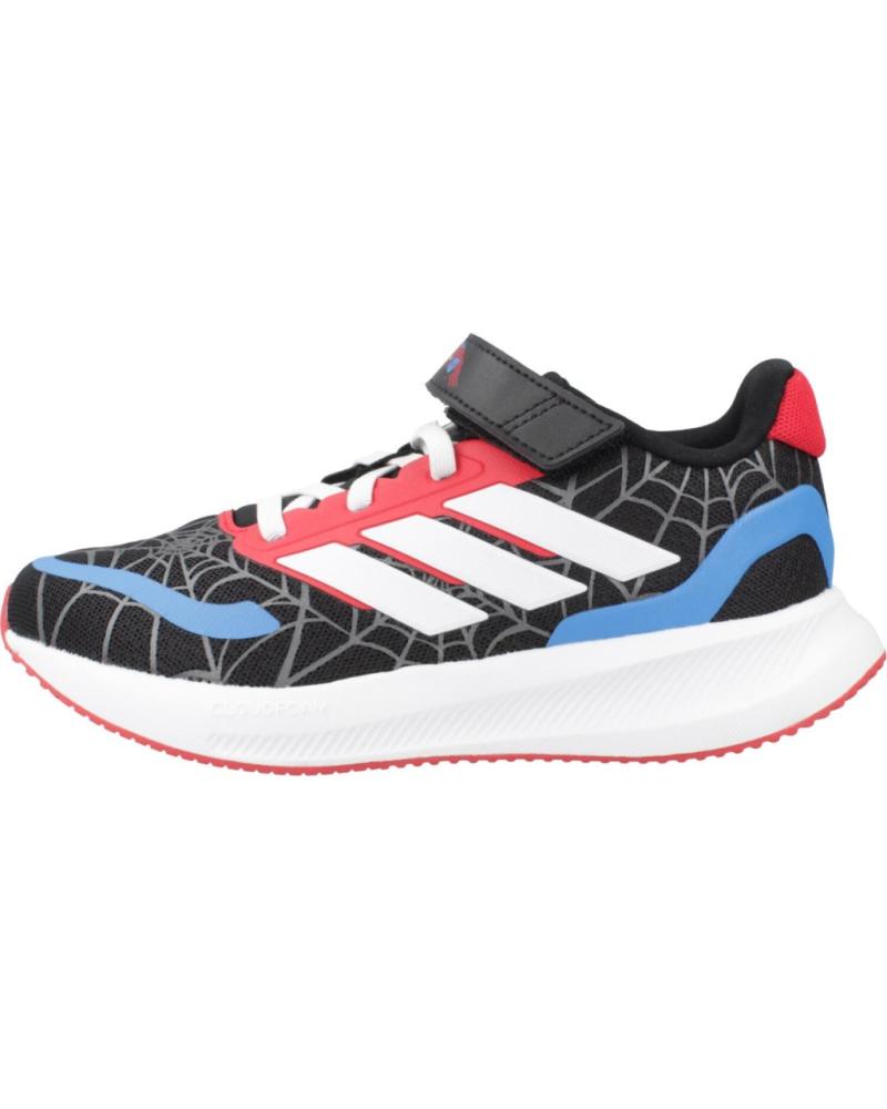 BASKETS ADIDAS RUNFALCON SPIDER-MAN NOIRES BLACK
