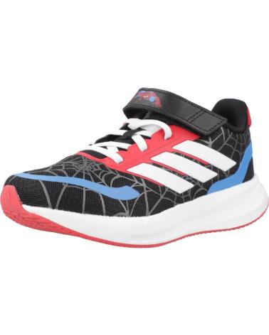 BASKETS ADIDAS RUNFALCON SPIDER-MAN NOIRES BLACK