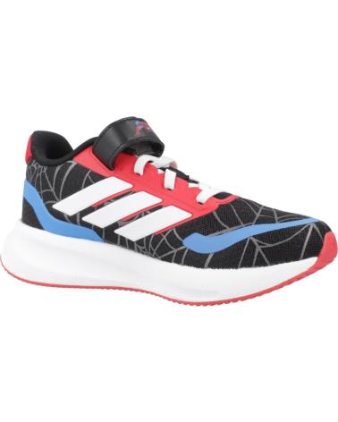 BASKETS ADIDAS RUNFALCON SPIDER-MAN NOIRES BLACK