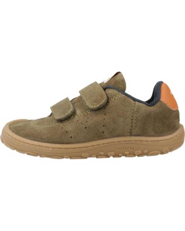 TÊNIS CASUAL VICTORIA BOSCO 1370118V VERDE CÁQUI COM VELCRO KAKI