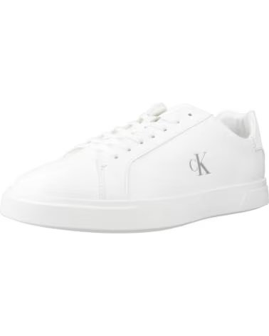 CALVIN KLEIN Zapatillas Low Pro Cups Lth Mg en blanco para mujer BLANCO