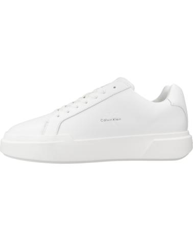 BASKETS CALVIN KLEIN CHUNKY CUPSOLE LACEUP LT BLANCHES WHITE