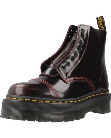 DR MARTENS SINCLAIR BOOTS BURGUNDY CHRRED