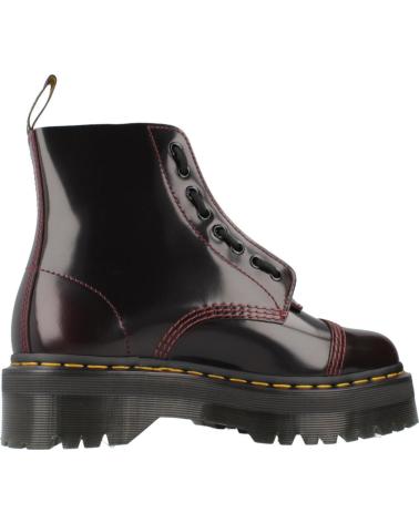 DR MARTENS SINCLAIR BOOTS BURGUNDY CHRRED