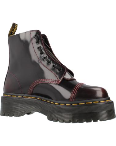 DR MARTENS SINCLAIR BOOTS BURGUNDY CHRRED