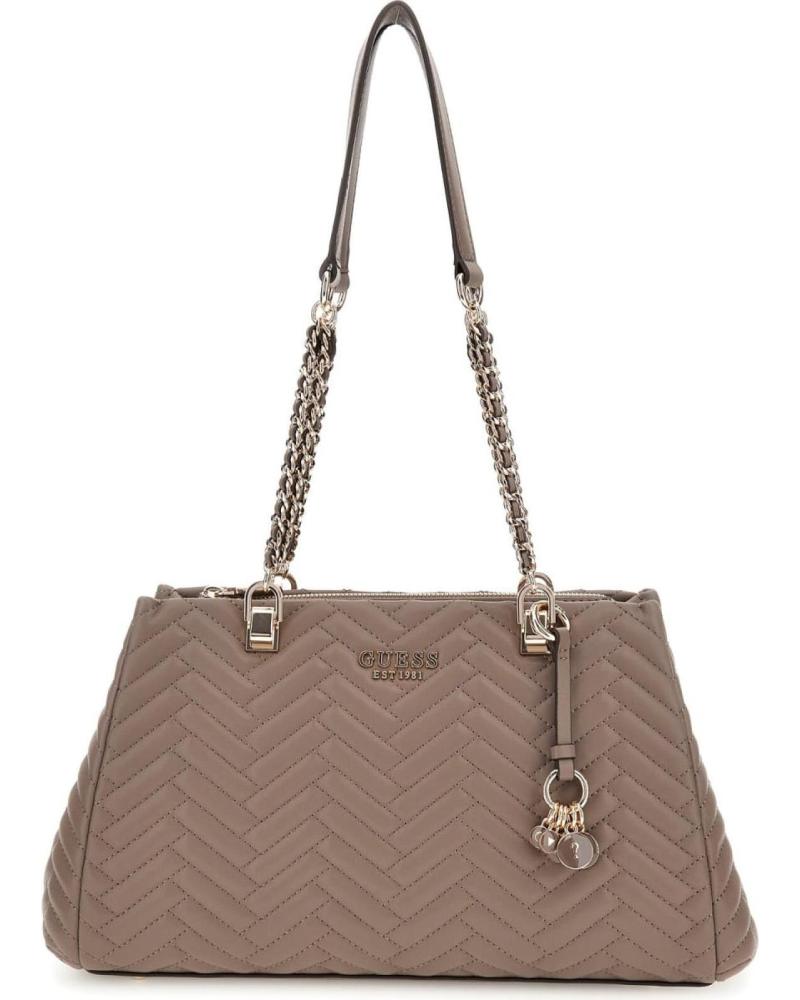 BOLSO DE MANO GUESS QG9508090 MORADO MORADO