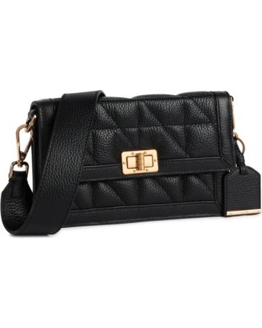 BORSA A TRACOLLA GEOX D36KXA NERA TRAPUNTATA NEGRO