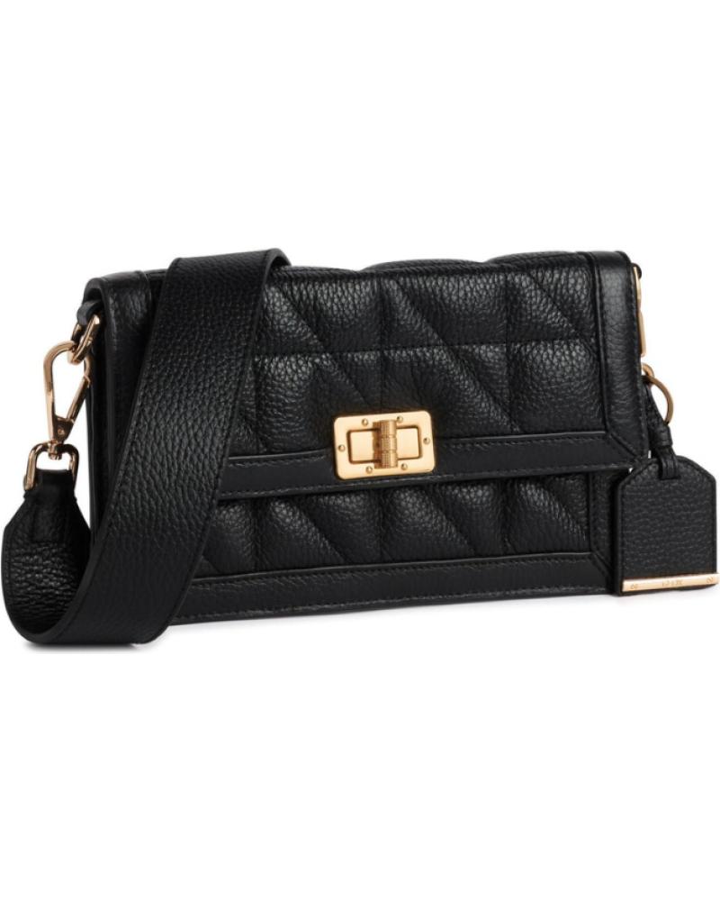 SAC BANDOULIÈRE GEOX D36KXA NOIR MATELASSÉ NEGRO