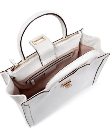 SAC À MAIN GEOX D35KQA BLANC AVEC FERMETURE MÉTALLIQUE BLANCO