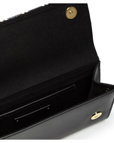 SAC À MAIN MARTINELLI BBM-W394 NOIR AVEC DESIGN MATELASSÉ ET CHAÎNE NEGRO