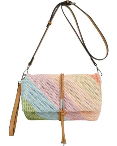 BINNARI UMHÄNGETASCHE 20562 REGENBOGENFARBEN MIT HANDGELENKSCHLAUFE VARIOS COLORES