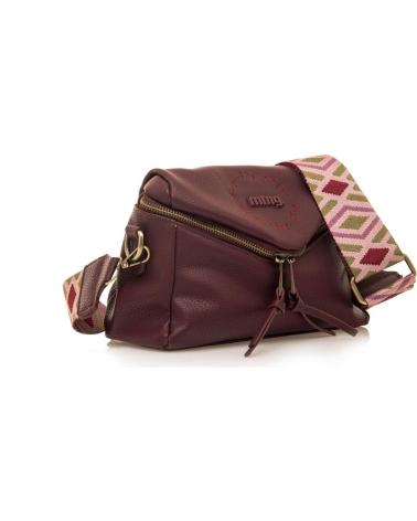 SAC BANDOULIÈRE MTNG ALEDO ROUGE AVEC BANDOULIÈRE ETHNIQUE ROJO