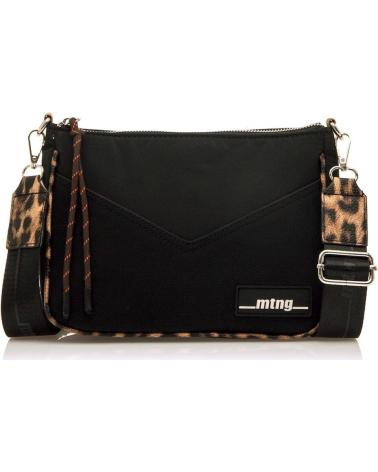 SAC BANDOULIÈRE MTNG ALPHA2 NOIR AVEC BANDOULIÈRE IMPRIMÉ ANIMAL NEGRO