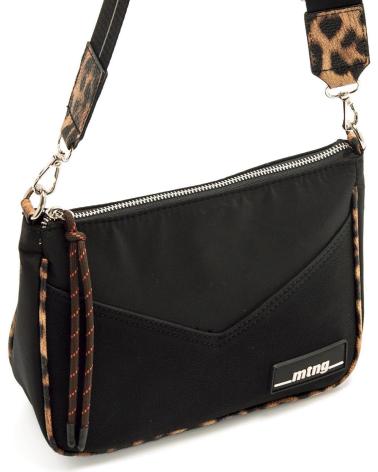 SAC BANDOULIÈRE MTNG ALPHA2 NOIR AVEC BANDOULIÈRE IMPRIMÉ ANIMAL NEGRO